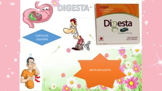 CAPSULAS
LÍQUIDAS
ANTIFLATULENTO
 