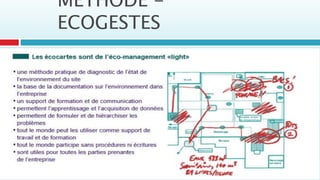 METHODE -
ECOGESTES
 