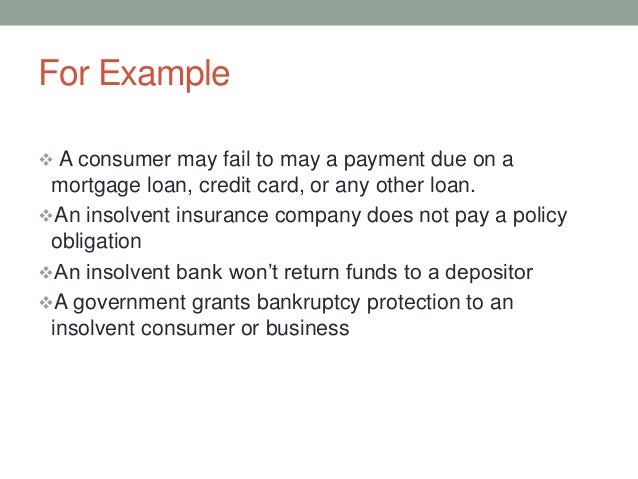 example of credit risk Topic 8. Forwards and futures in risk management ppt video.