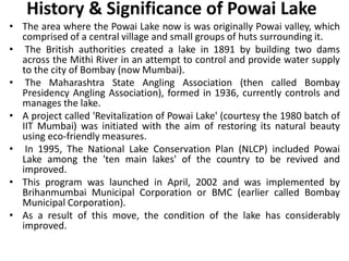 Frm powai lake ecosystem b | PDF