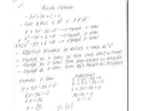 Fórmula de bhaskara e exercícios resolvidos