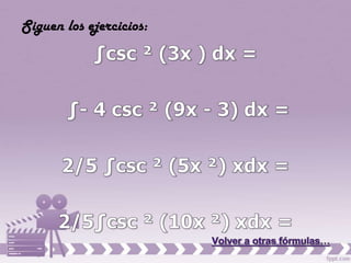 Siguen los ejercicios:
 