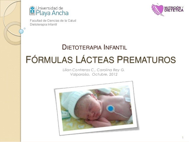 Formulas Prematuros