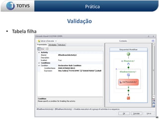 46
Validação
• Tabela filha
Prática
 