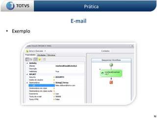 52
E-mail
• Exemplo
Prática
 