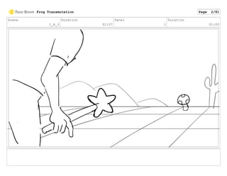 Scene
1_A_3
Duration
02:07
Panel
1
Duration
01:00
Frog Transmutation Page 2/81
 