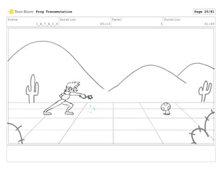 Scene
1_A_7_A_1_0
Duration
05:13
Panel
3
Duration
01:00
Frog Transmutation Page 20/81
 