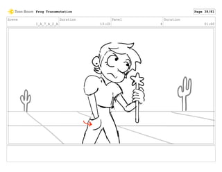 Scene
1_A_7_A_2_A
Duration
13:10
Panel
4
Duration
01:00
Frog Transmutation Page 38/81
 