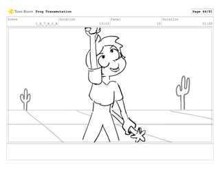 Scene
1_A_7_A_2_A
Duration
13:10
Panel
10
Duration
01:00
Frog Transmutation Page 44/81
 