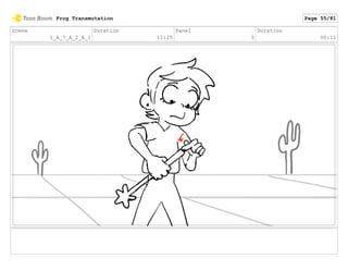 Scene
1_A_7_A_2_A_1
Duration
11:15
Panel
5
Duration
00:11
Frog Transmutation Page 55/81
 