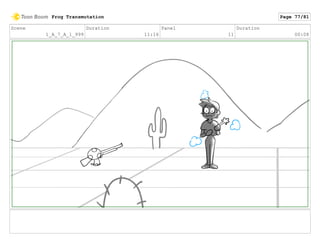 Scene
1_A_7_A_1_999
Duration
11:16
Panel
11
Duration
00:08
Frog Transmutation Page 77/81
 