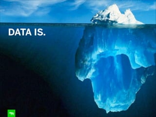 DATA IS.

 