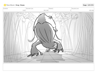 Scene
120
Duration
00:08
Panel
1
Duration
00:08
Frog Chase Page 120/231
 