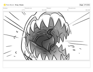 Scene
177
Duration
00:08
Panel
1
Duration
00:08
Frog Chase Page 177/231
 