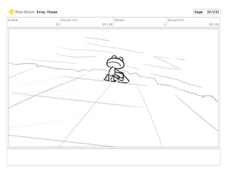 Scene
32
Duration
00:08
Panel
1
Duration
00:08
Frog Chase Page 32/231
 