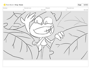 Scene
6
Duration
00:08
Panel
1
Duration
00:08
Frog Chase Page 6/231
 