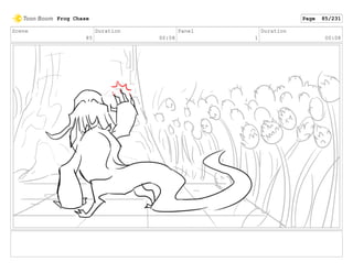 Scene
85
Duration
00:08
Panel
1
Duration
00:08
Frog Chase Page 85/231
 