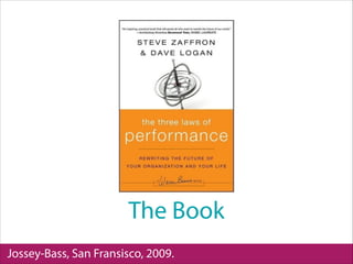 The Book
Jossey-Bass, San Fransisco, 2009.
 