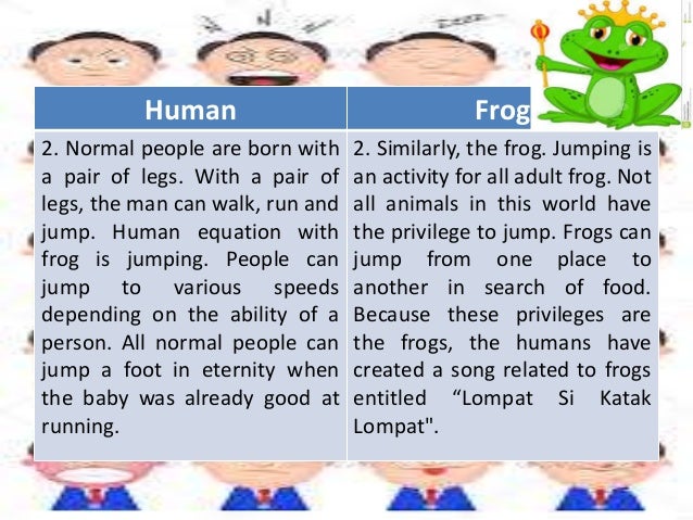 Frog Vs Human