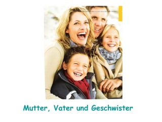 Mutter, Vater und Geschwister
