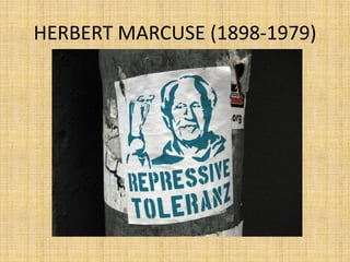 HERBERT MARCUSE (1898-1979)

 