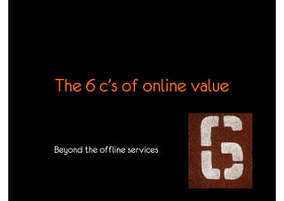 From branding to e-branding - Christophe Hendrick