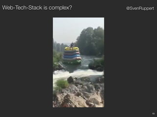 10
@SvenRuppertWeb-Tech-Stack is complex?
 