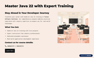 Java 21 vs 22: How 2025 Shaped Developer Adaptation | PDF
