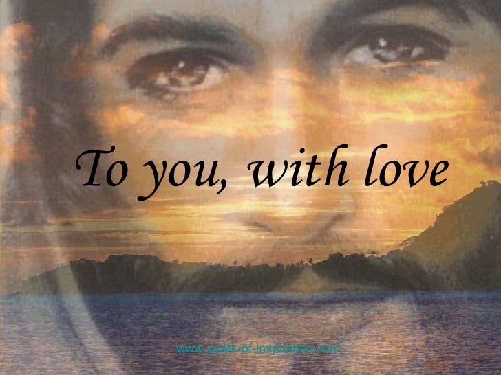 From Jesus With Love