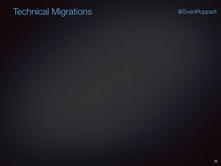 35
@SvenRuppertTechnical Migrations
 