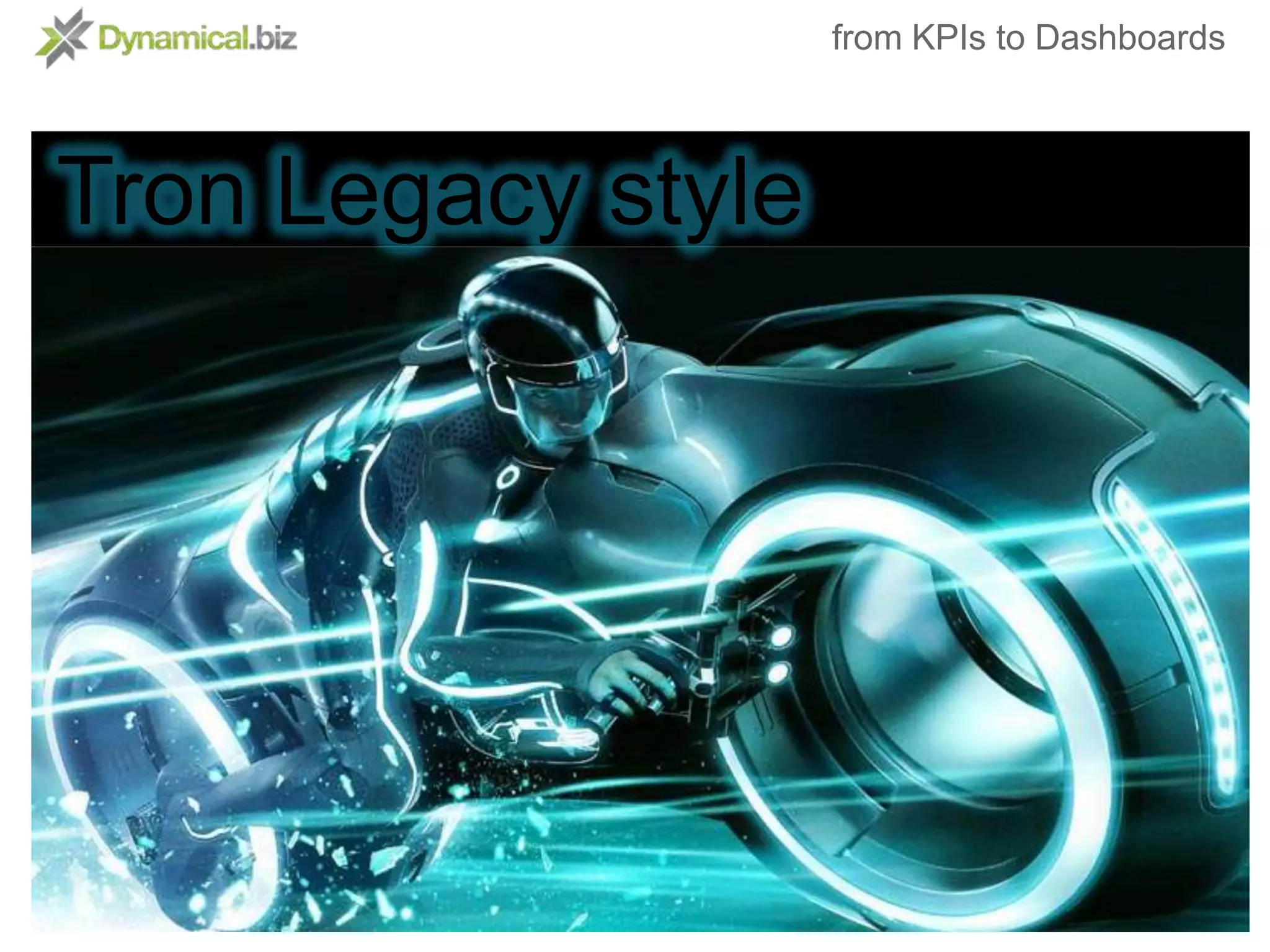 from KPIs to Dashboards