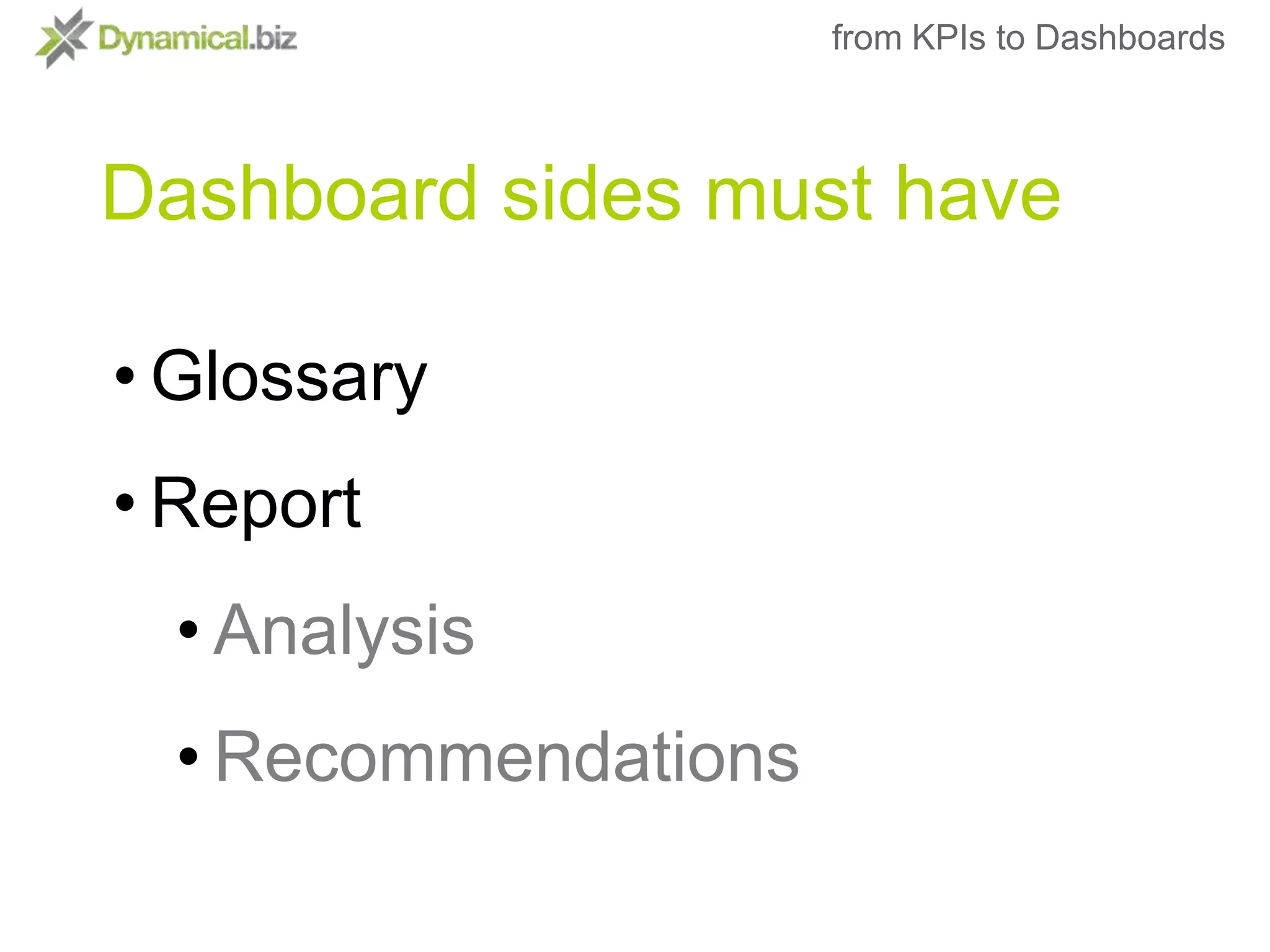 reportletsa reportlet / dashboard is not an infographic