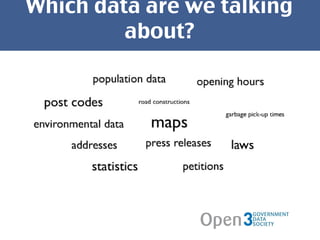 Which data are we talking about? 
