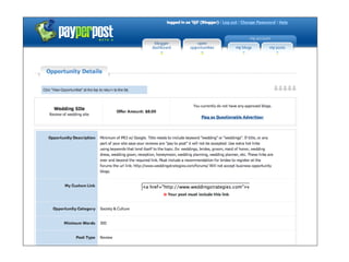 Eksempel på betalt bloggpost 