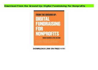 DOWNLOAD LINK ON PAGE 4 !!!!
Download From the Ground Up: Digital Fundraising For Nonprofits
Download PDF From the Ground Up: Digital Fundraising For Nonprofits Online, Read PDF From the Ground Up: Digital Fundraising For Nonprofits, Full PDF From the Ground Up: Digital Fundraising For Nonprofits, All Ebook From the Ground Up: Digital Fundraising For Nonprofits, PDF and EPUB From the Ground Up: Digital Fundraising For Nonprofits, PDF ePub Mobi From the Ground Up: Digital Fundraising For Nonprofits, Reading PDF From the Ground Up: Digital Fundraising For Nonprofits, Book PDF From the Ground Up: Digital Fundraising For Nonprofits, Download online From the Ground Up: Digital Fundraising For Nonprofits, From the Ground Up: Digital Fundraising For Nonprofits pdf, pdf From the Ground Up: Digital Fundraising For Nonprofits, epub From the Ground Up: Digital Fundraising For Nonprofits, the book From the Ground Up: Digital Fundraising For Nonprofits, ebook From the Ground Up: Digital Fundraising For Nonprofits, From the Ground Up: Digital Fundraising For Nonprofits E-Books, Online From the Ground Up: Digital Fundraising For Nonprofits Book, From the Ground Up: Digital Fundraising For Nonprofits Online Read Best Book Online From the Ground Up: Digital Fundraising For Nonprofits, Download Online From the Ground Up: Digital Fundraising For Nonprofits Book, Read Online From the Ground Up: Digital Fundraising For Nonprofits E-Books, Download From the Ground Up: Digital Fundraising For Nonprofits Online, Read Best Book From the Ground Up: Digital Fundraising For Nonprofits Online, Pdf Books From the Ground Up: Digital Fundraising For Nonprofits, Download From the Ground Up: Digital Fundraising For Nonprofits Books Online, Download From the Ground Up: Digital Fundraising For Nonprofits Full Collection, Read From the Ground Up: Digital Fundraising For Nonprofits Book, Read From the Ground Up: Digital Fundraising For Nonprofits Ebook, From the Ground Up: Digital Fundraising For Nonprofits PDF Read online, From the Ground Up: Digital Fundraising For
Nonprofits Ebooks, From the Ground Up: Digital Fundraising For Nonprofits pdf Read online, From the Ground Up: Digital Fundraising For Nonprofits Best Book, From the Ground Up: Digital Fundraising For Nonprofits Popular, From the Ground Up: Digital Fundraising For Nonprofits Download, From the Ground Up: Digital Fundraising For Nonprofits Full PDF, From the Ground Up: Digital Fundraising For Nonprofits PDF Online, From the Ground Up: Digital Fundraising For Nonprofits Books Online, From the Ground Up: Digital Fundraising For Nonprofits Ebook, From the Ground Up: Digital Fundraising For Nonprofits Book, From the Ground Up: Digital Fundraising For Nonprofits Full Popular PDF, PDF From the Ground Up: Digital Fundraising For Nonprofits Download Book PDF From the Ground Up: Digital Fundraising For Nonprofits, Read online PDF From the Ground Up: Digital Fundraising For Nonprofits, PDF From the Ground Up: Digital Fundraising For Nonprofits Popular, PDF From the Ground Up: Digital Fundraising For Nonprofits Ebook, Best Book From the Ground Up: Digital Fundraising For Nonprofits, PDF From the Ground Up: Digital Fundraising For Nonprofits Collection, PDF From the Ground Up: Digital Fundraising For Nonprofits Full Online, full book From the Ground Up: Digital Fundraising For Nonprofits, online pdf From the Ground Up: Digital Fundraising For Nonprofits, PDF From the Ground Up: Digital Fundraising For Nonprofits Online, From the Ground Up: Digital Fundraising For Nonprofits Online, Read Best Book Online From the Ground Up: Digital Fundraising For Nonprofits, Download From the Ground Up: Digital Fundraising For Nonprofits PDF files
 