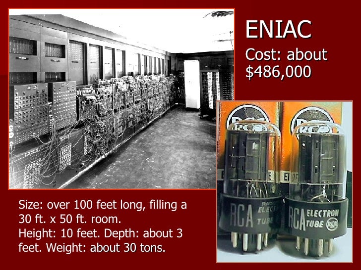 From Tube To Chip Early Computer History