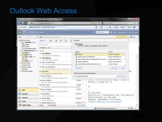 Outlook Web Access 