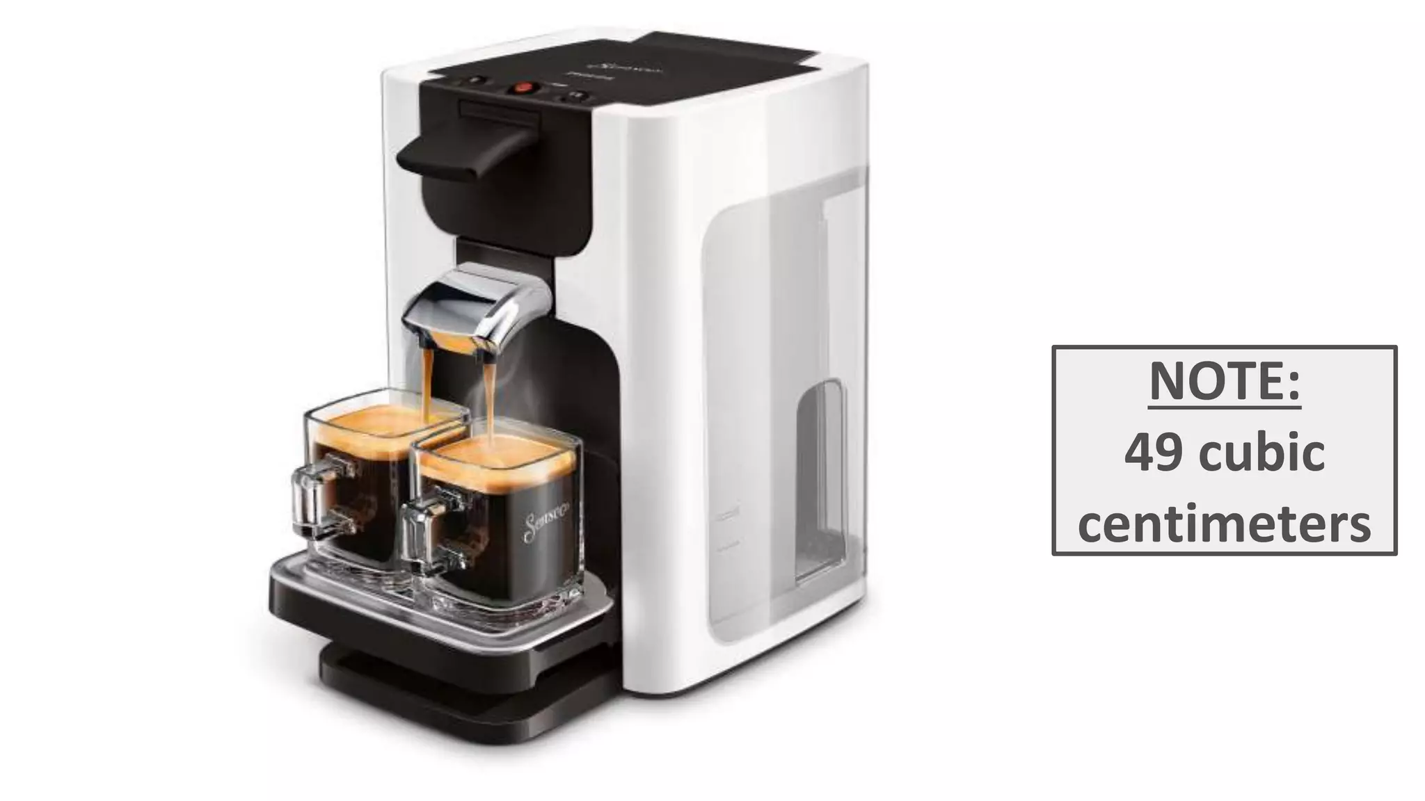 NOTE:
49 cubic
centimeters
 