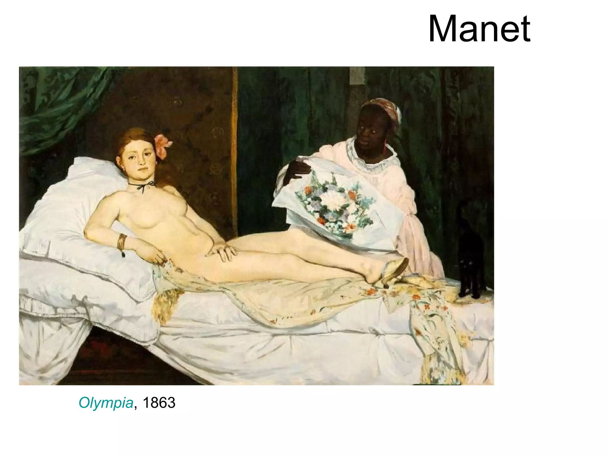 Manet Olympia , 1863 