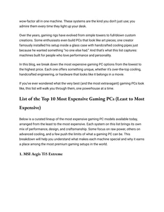 Expensive Gaming Rigs From $6,500 to $100,000_ The World’s Most Expensive Gaming PCs Ranked.pdf