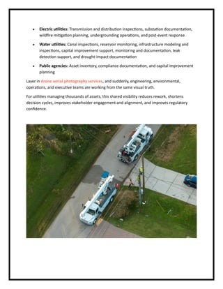 Electric Utility Rework From Aging Infrastructure to Drought Resilience: Drones as the Utility ...