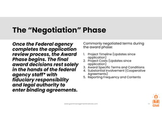 From Application to Achievement: The Federal Grant Lifecycle Explained ...
