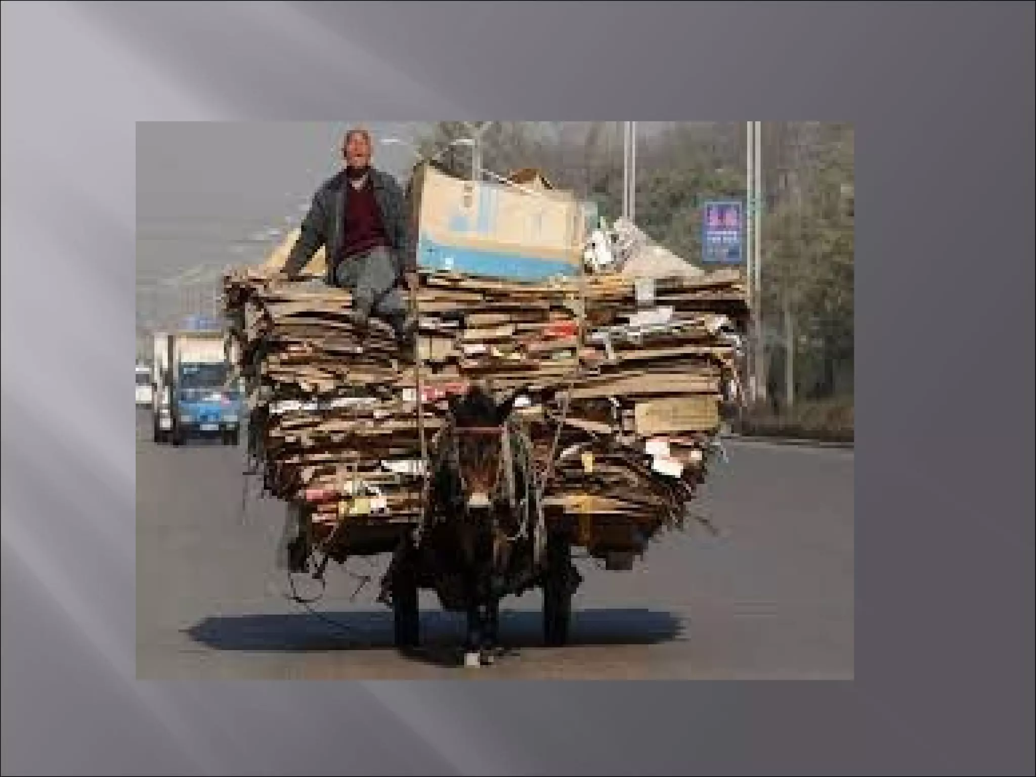 From a railway carriage