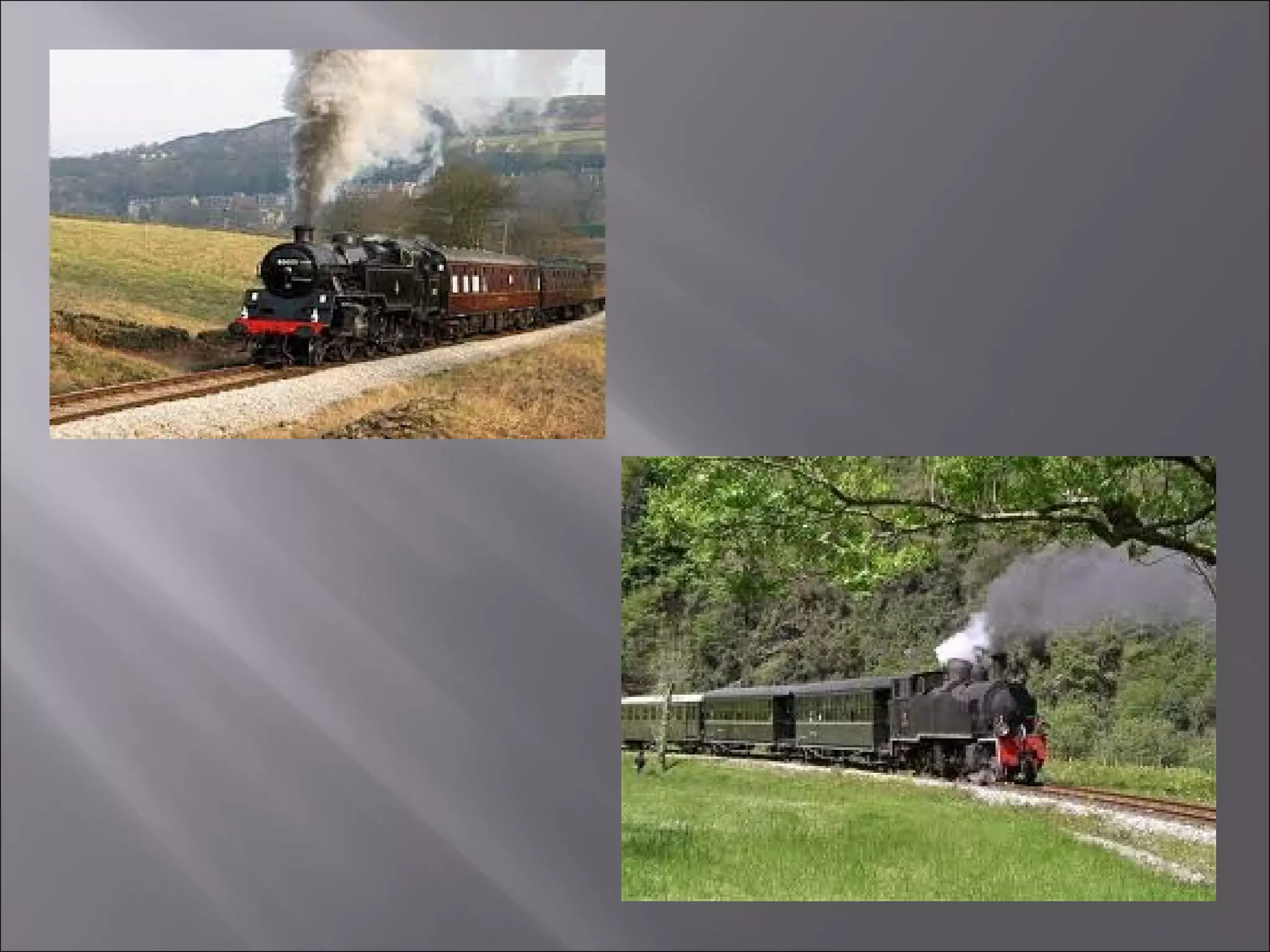 From a railway carriage