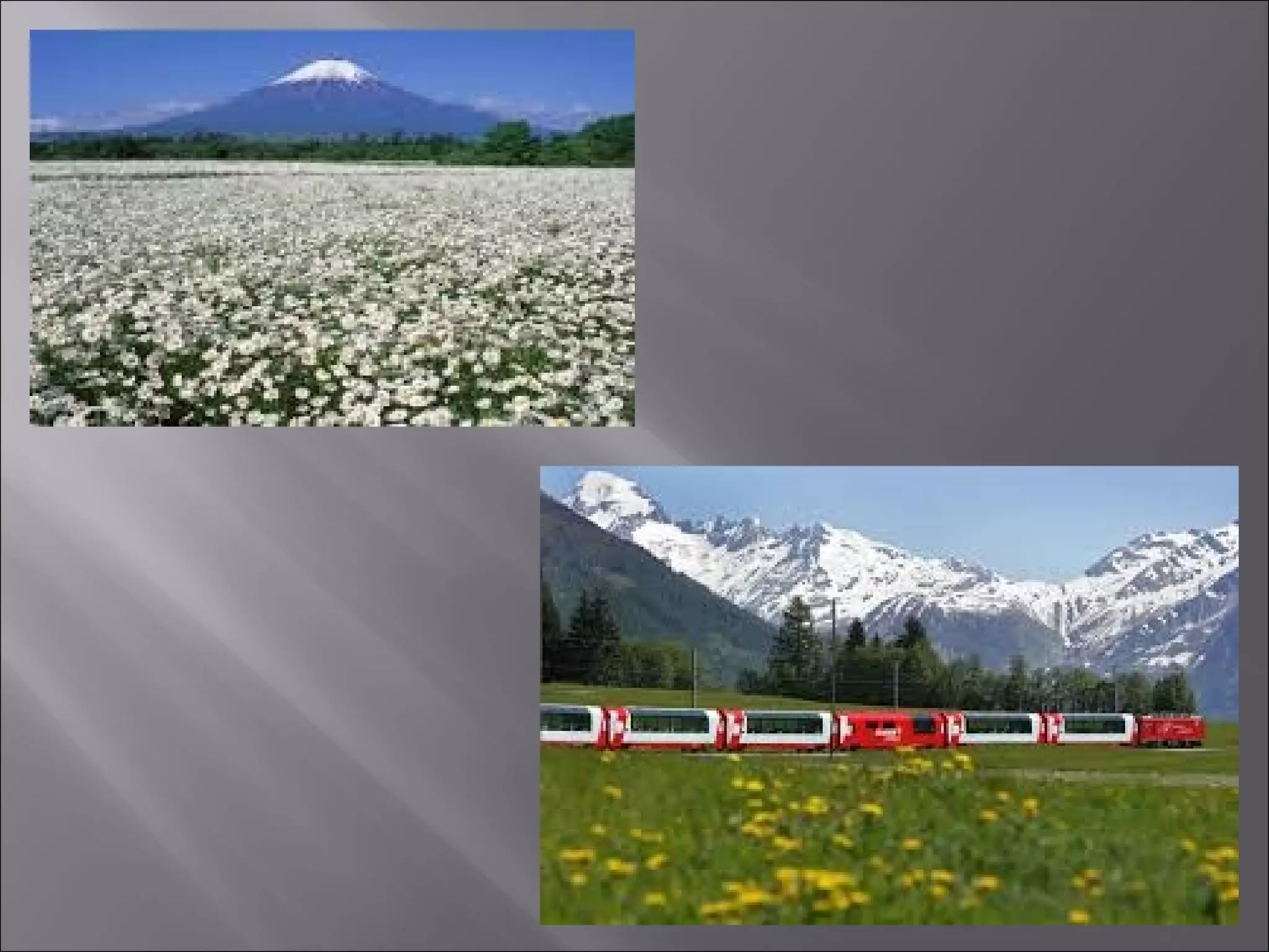 From a railway carriage