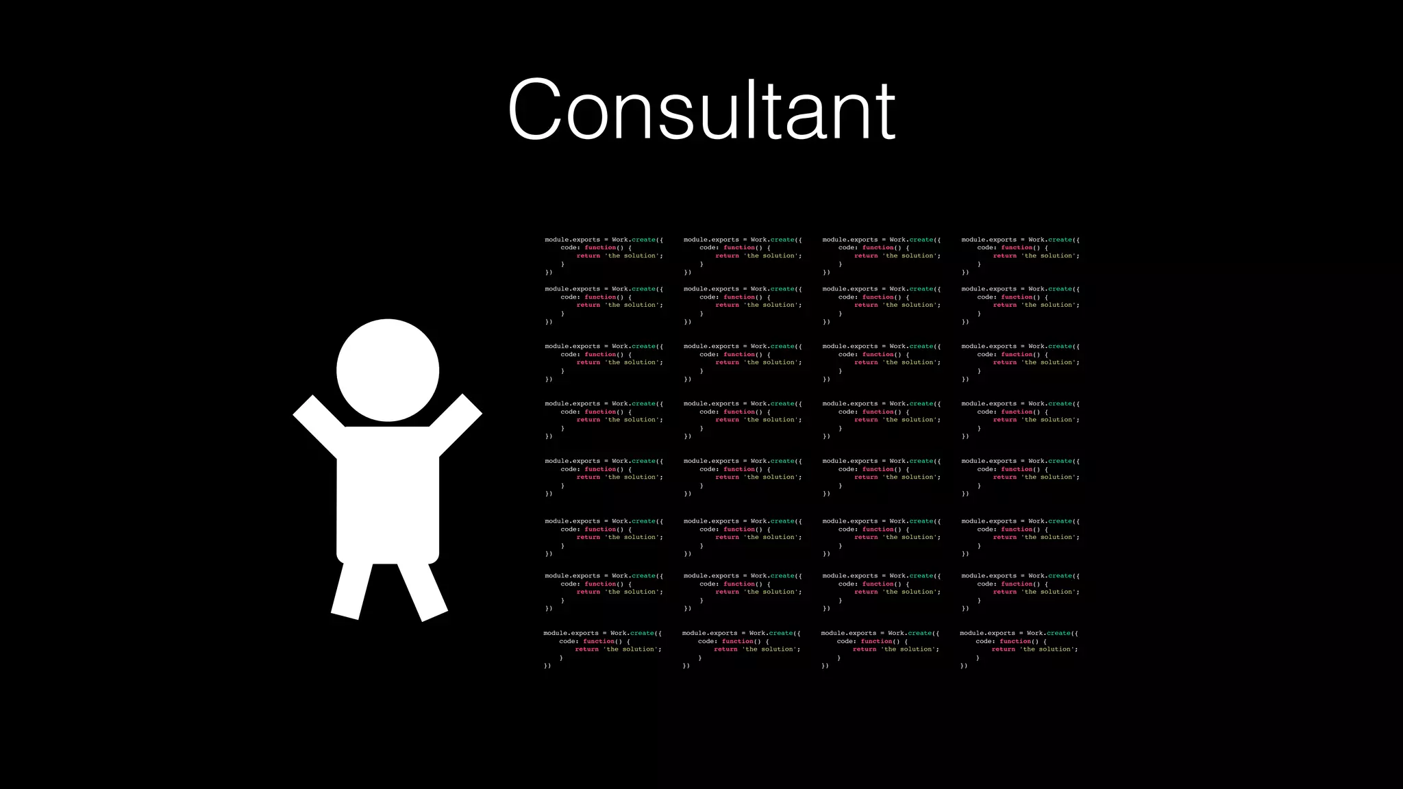 Consultant
module.exports = Work.create({
code: function() {
return 'the solution';
}
})
module.exports = Work.create({
code: function() {
return 'the solution';
}
})
module.exports = Work.create({
code: function() {
return 'the solution';
}
})
module.exports = Work.create({
code: function() {
return 'the solution';
}
})
module.exports = Work.create({
code: function() {
return 'the solution';
}
})
module.exports = Work.create({
code: function() {
return 'the solution';
}
})
module.exports = Work.create({
code: function() {
return 'the solution';
}
})
module.exports = Work.create({
code: function() {
return 'the solution';
}
})
module.exports = Work.create({
code: function() {
return 'the solution';
}
})
module.exports = Work.create({
code: function() {
return 'the solution';
}
})
module.exports = Work.create({
code: function() {
return 'the solution';
}
})
module.exports = Work.create({
code: function() {
return 'the solution';
}
})
module.exports = Work.create({
code: function() {
return 'the solution';
}
})
module.exports = Work.create({
code: function() {
return 'the solution';
}
})
module.exports = Work.create({
code: function() {
return 'the solution';
}
})
module.exports = Work.create({
code: function() {
return 'the solution';
}
})
module.exports = Work.create({
code: function() {
return 'the solution';
}
})
module.exports = Work.create({
code: function() {
return 'the solution';
}
})
module.exports = Work.create({
code: function() {
return 'the solution';
}
})
module.exports = Work.create({
code: function() {
return 'the solution';
}
})
module.exports = Work.create({
code: function() {
return 'the solution';
}
})
module.exports = Work.create({
code: function() {
return 'the solution';
}
})
module.exports = Work.create({
code: function() {
return 'the solution';
}
})
module.exports = Work.create({
code: function() {
return 'the solution';
}
})
module.exports = Work.create({
code: function() {
return 'the solution';
}
})
module.exports = Work.create({
code: function() {
return 'the solution';
}
})
module.exports = Work.create({
code: function() {
return 'the solution';
}
})
module.exports = Work.create({
code: function() {
return 'the solution';
}
})
module.exports = Work.create({
code: function() {
return 'the solution';
}
})
module.exports = Work.create({
code: function() {
return 'the solution';
}
})
module.exports = Work.create({
code: function() {
return 'the solution';
}
})
module.exports = Work.create({
code: function() {
return 'the solution';
}
})
 