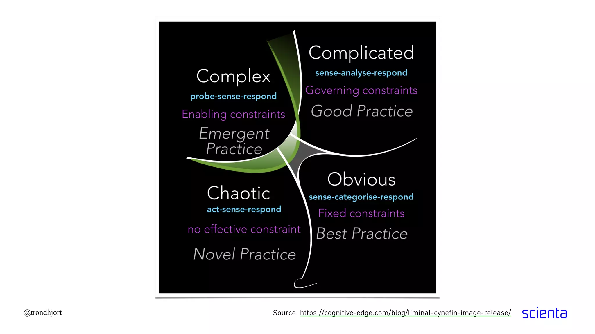 @trondhjort Source: https://cognitive-edge.com/blog/liminal-cynefin-image-release/
 