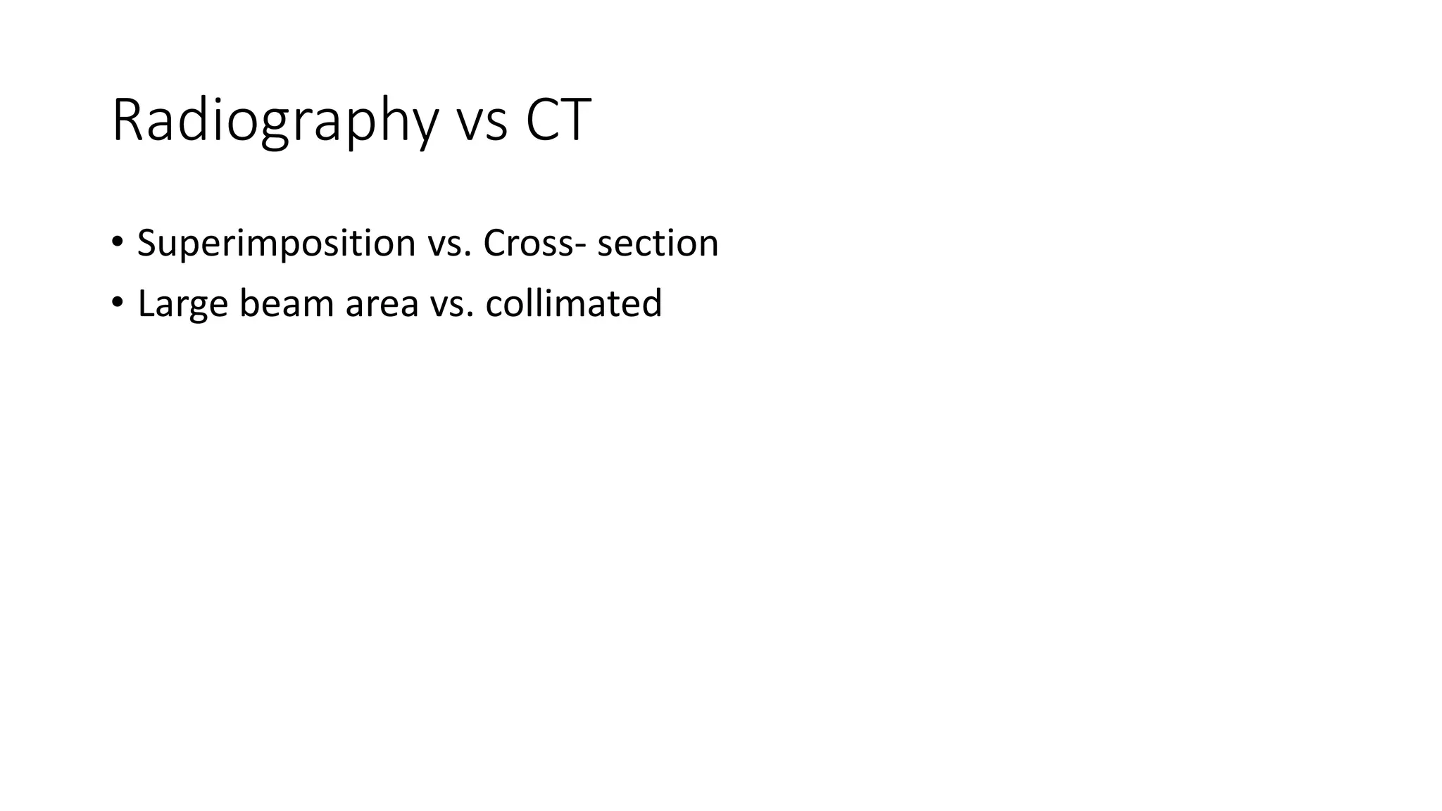 CT scan introduction for surgical residents | PPTX