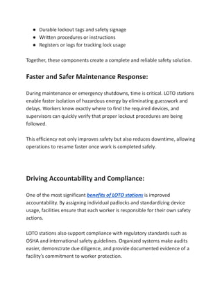 From Chaos to Control_ How Lockout Tagout Stations Improve Safety ...