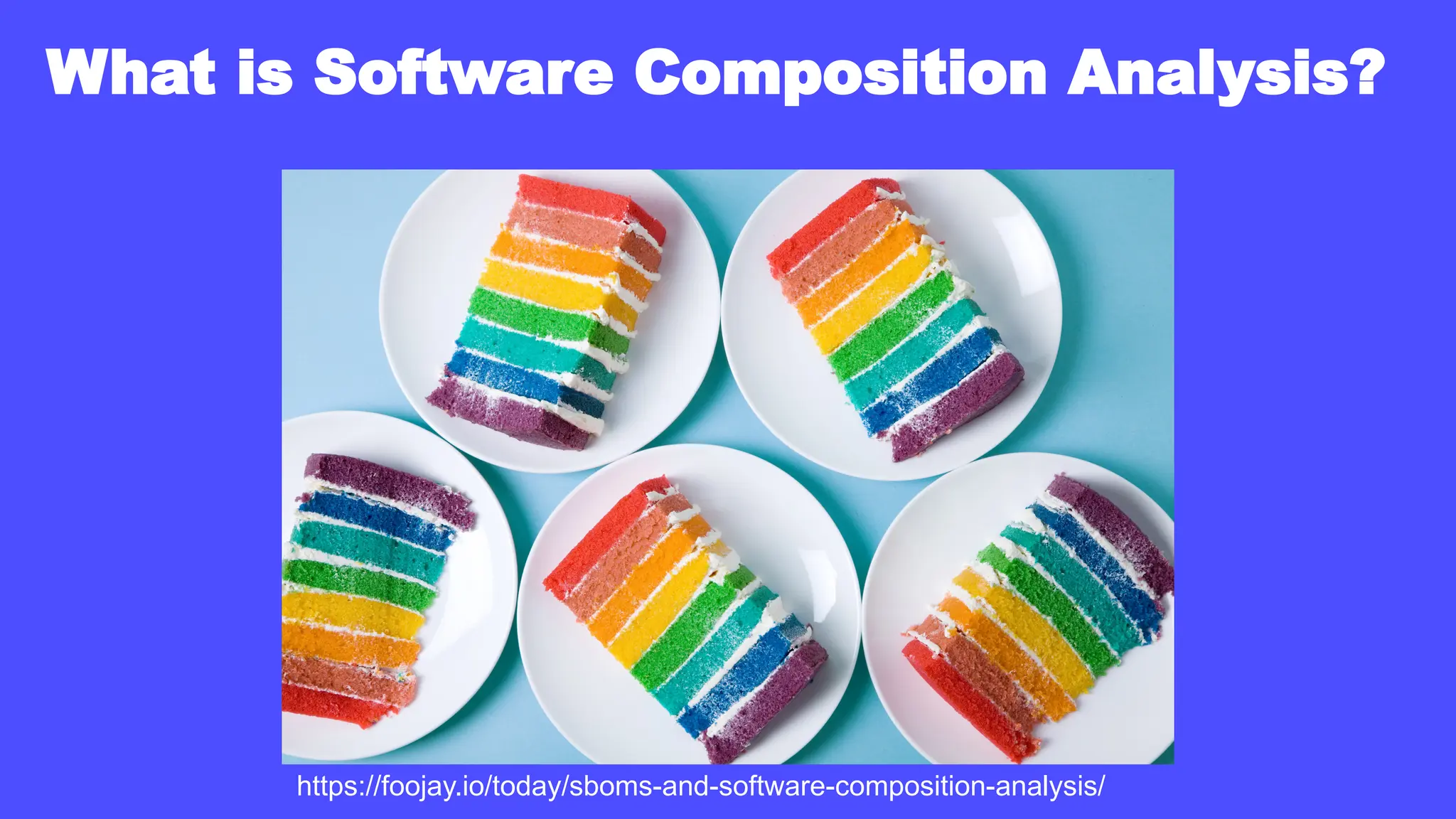 What is Software Composition Analysis?
https://foojay.io/today/sboms-and-software-composition-analysis/
 